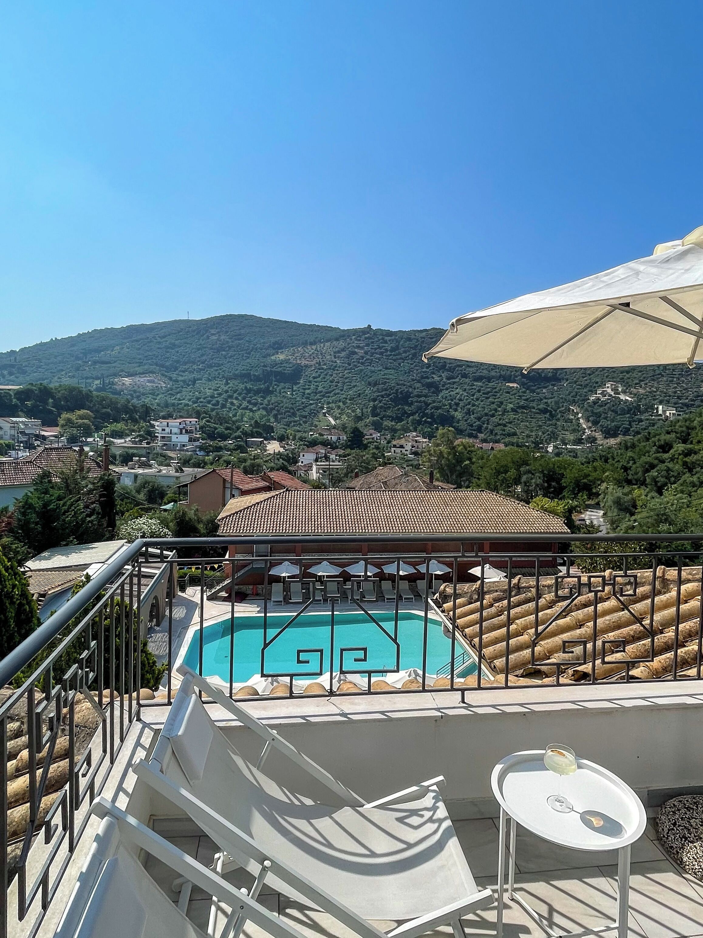 Maisonette Double Pool View | Terrace/patio