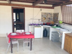 Appartement, dans les dépendances | Terrasse/Patio