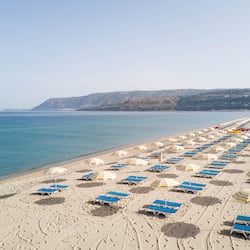 Private beach nearby