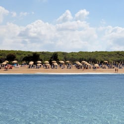 Private beach nearby