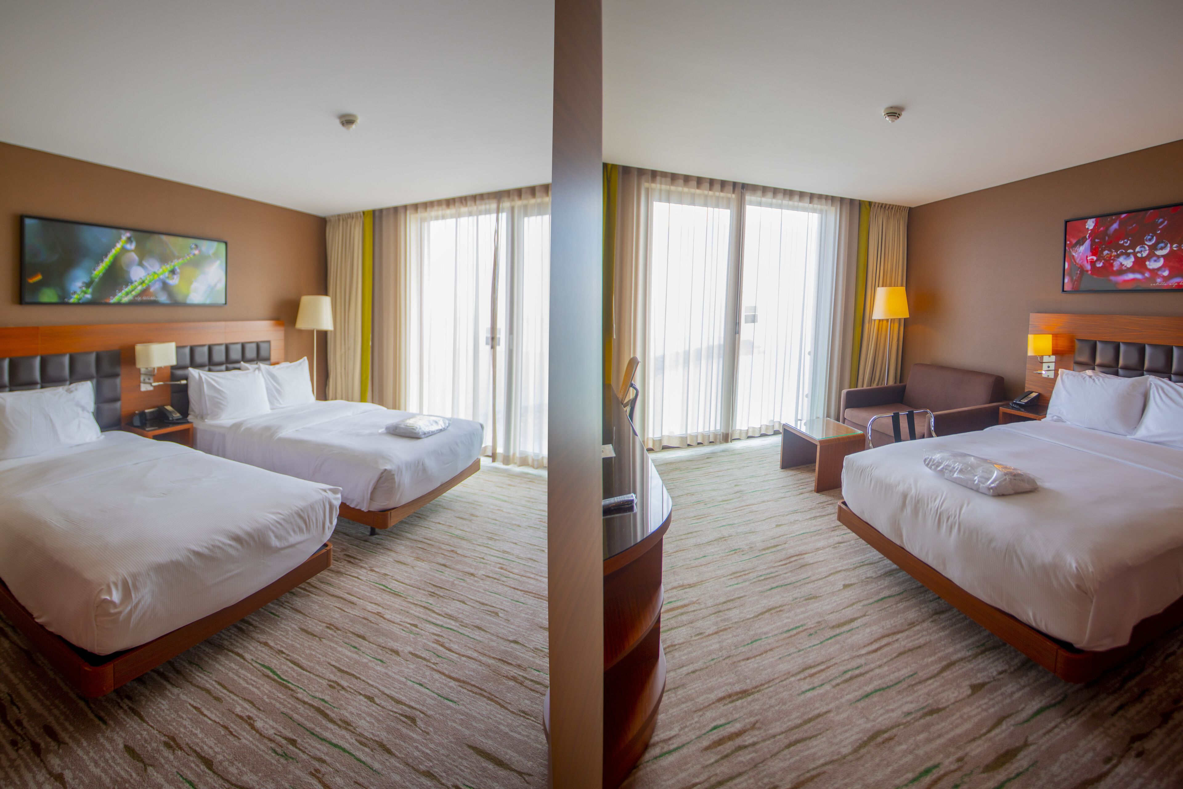 1 bedroom, premium bedding, down duvets, Select Comfort beds