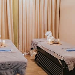 Sauna, baño de vapor, baño turco o hammam y aromaterapia