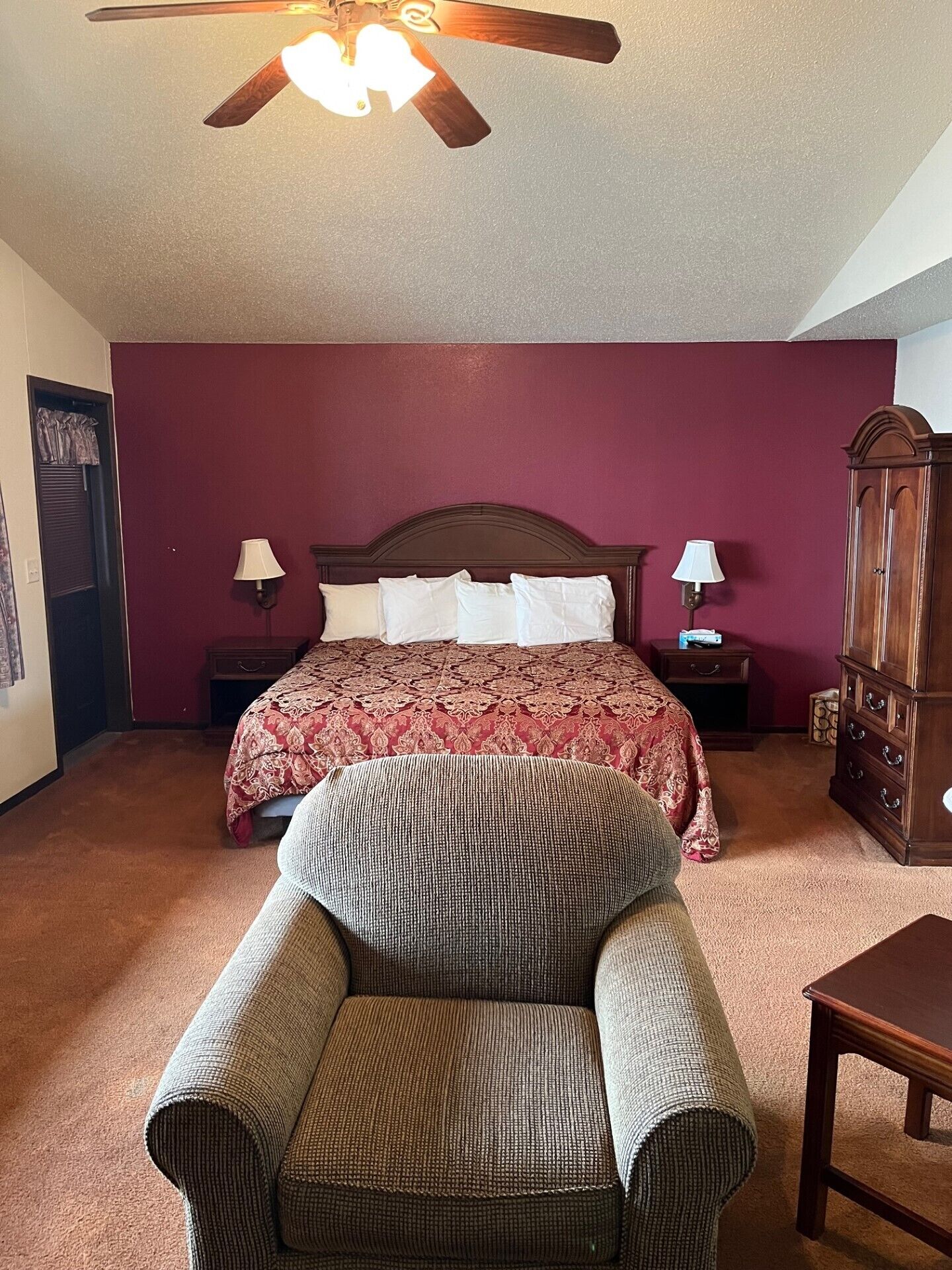 行政單人房 | 高級寢具、獨特裝潢、布置獨特、遮光布/窗簾