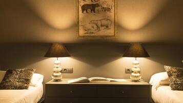 5 habitaciones y ropa de cama de alta calidad