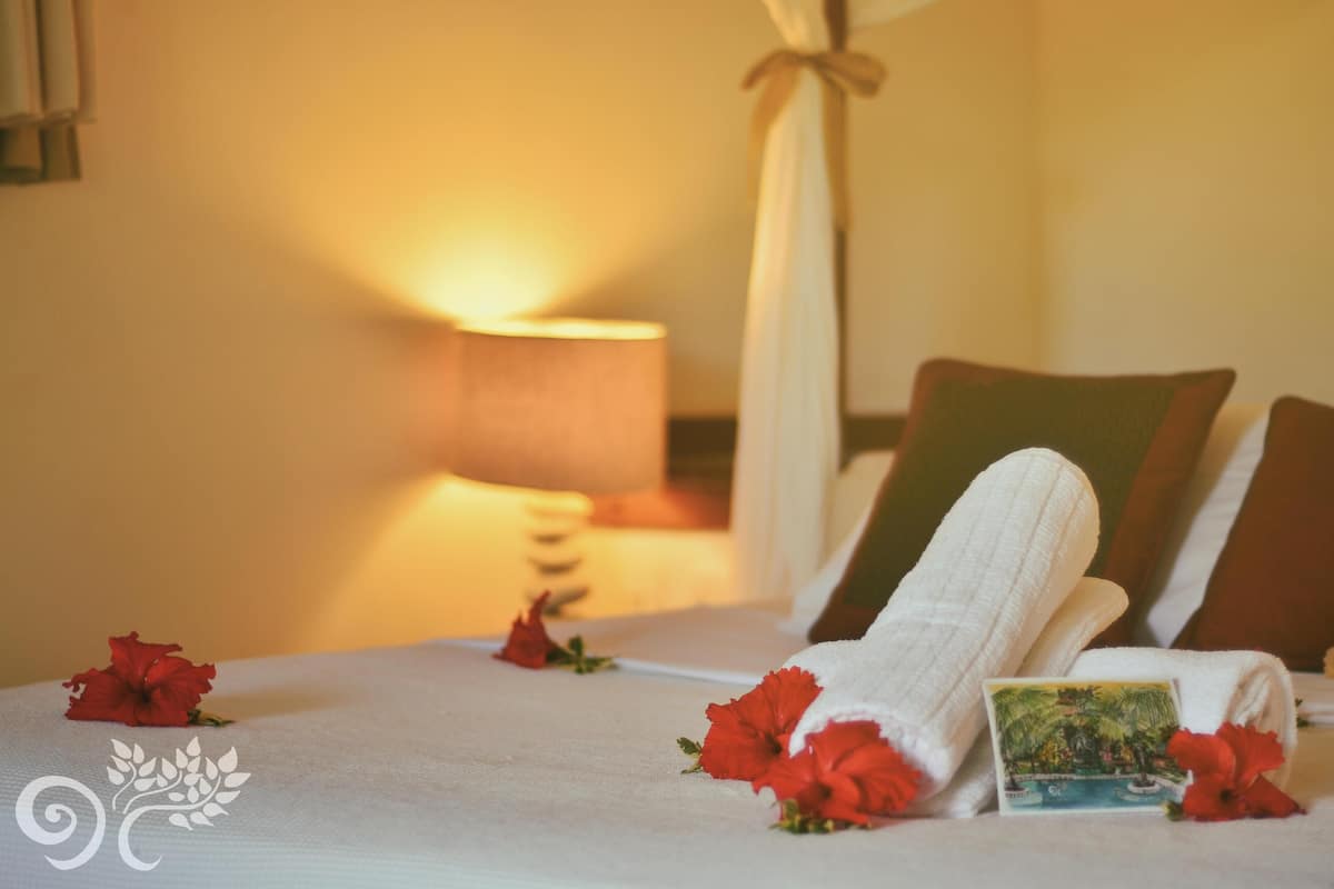 Minibar, in-room safe, blackout curtains, free cots/infant beds