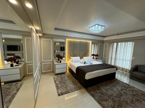 SUITE MASTER PRESIDENCIAL | Minibar, con stile personalizzato, con arredamento individuale