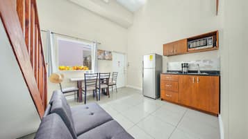 Double Studio Apartment (1 Floor or 2 Floor Available) | Living area | TV