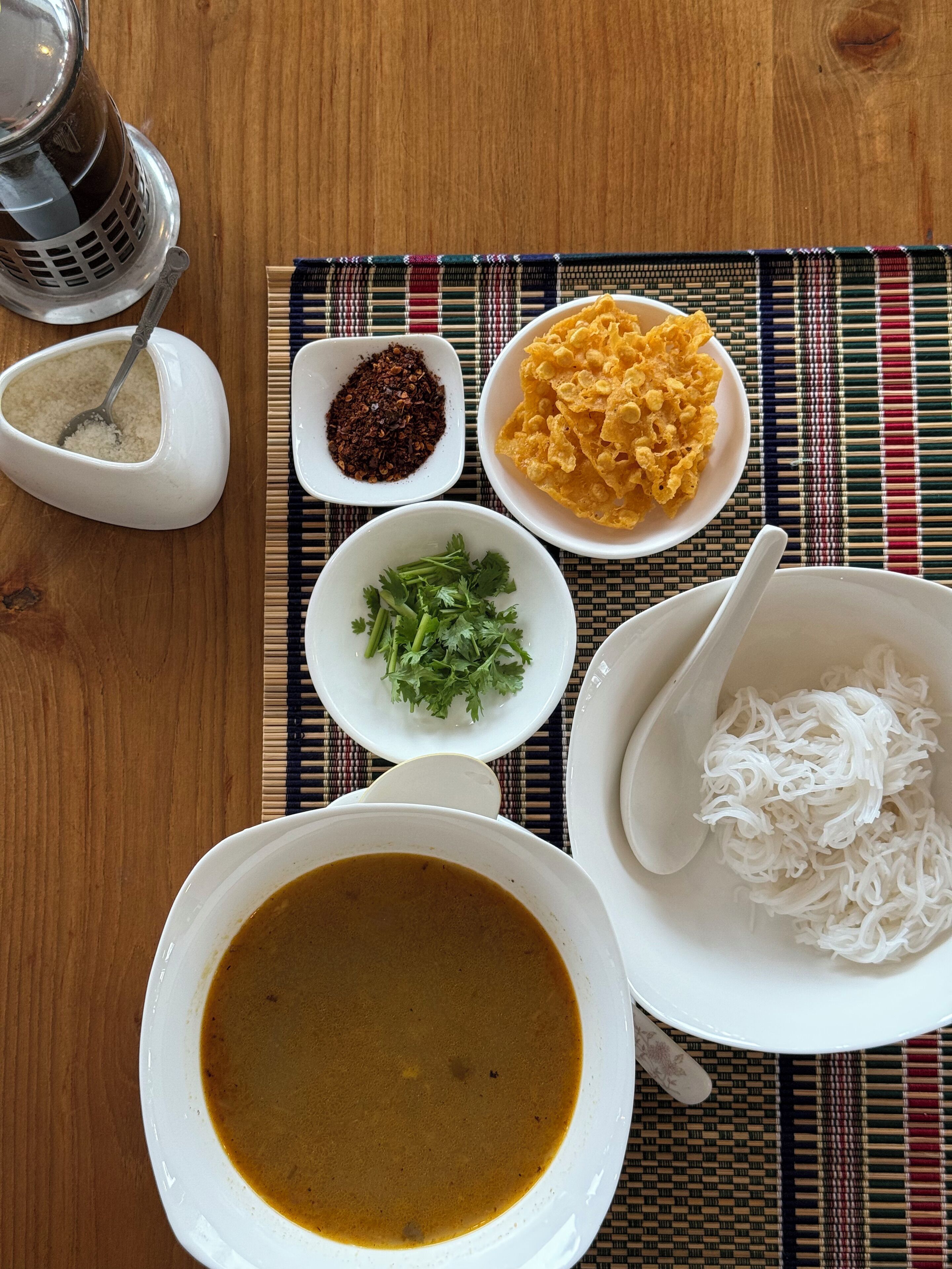 buffet breakfast for a fee