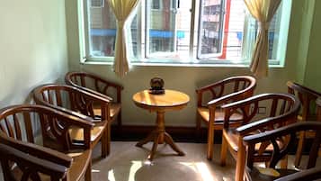 Sala de estar en el lobby
