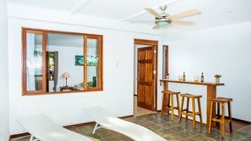 Superior Suite, 1 King Bed, Ocean View | Terrace/patio