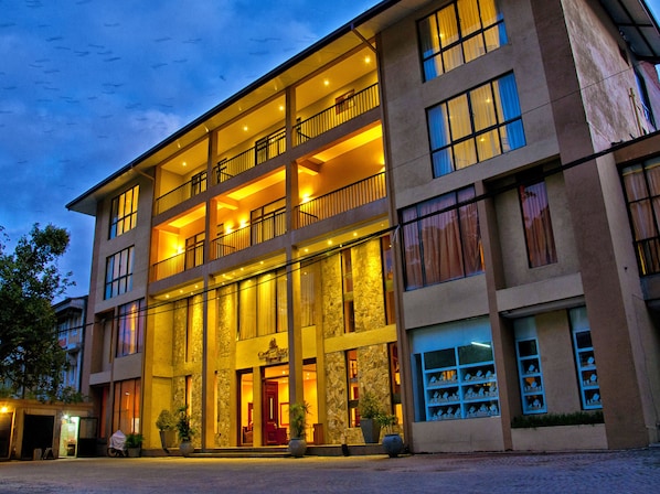 Entrada de la propiedad