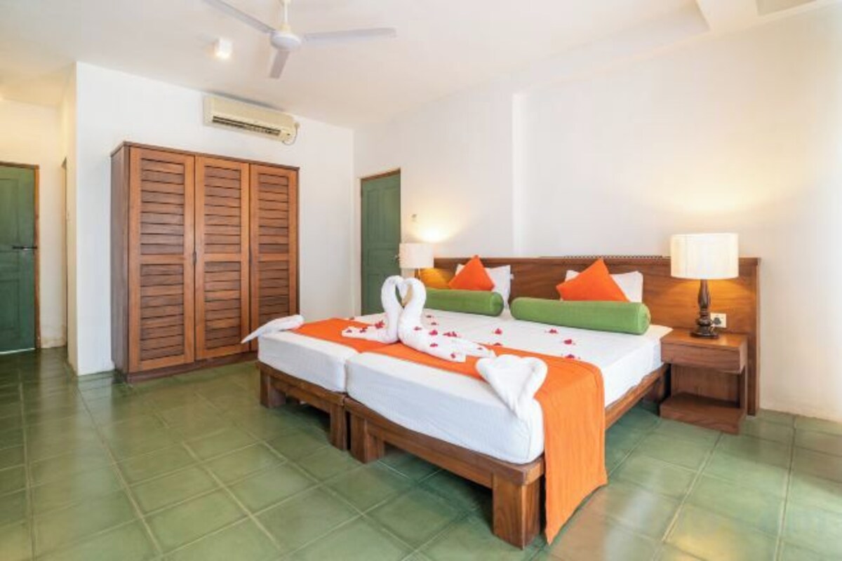 Ropa de cama de alta calidad y minibar
