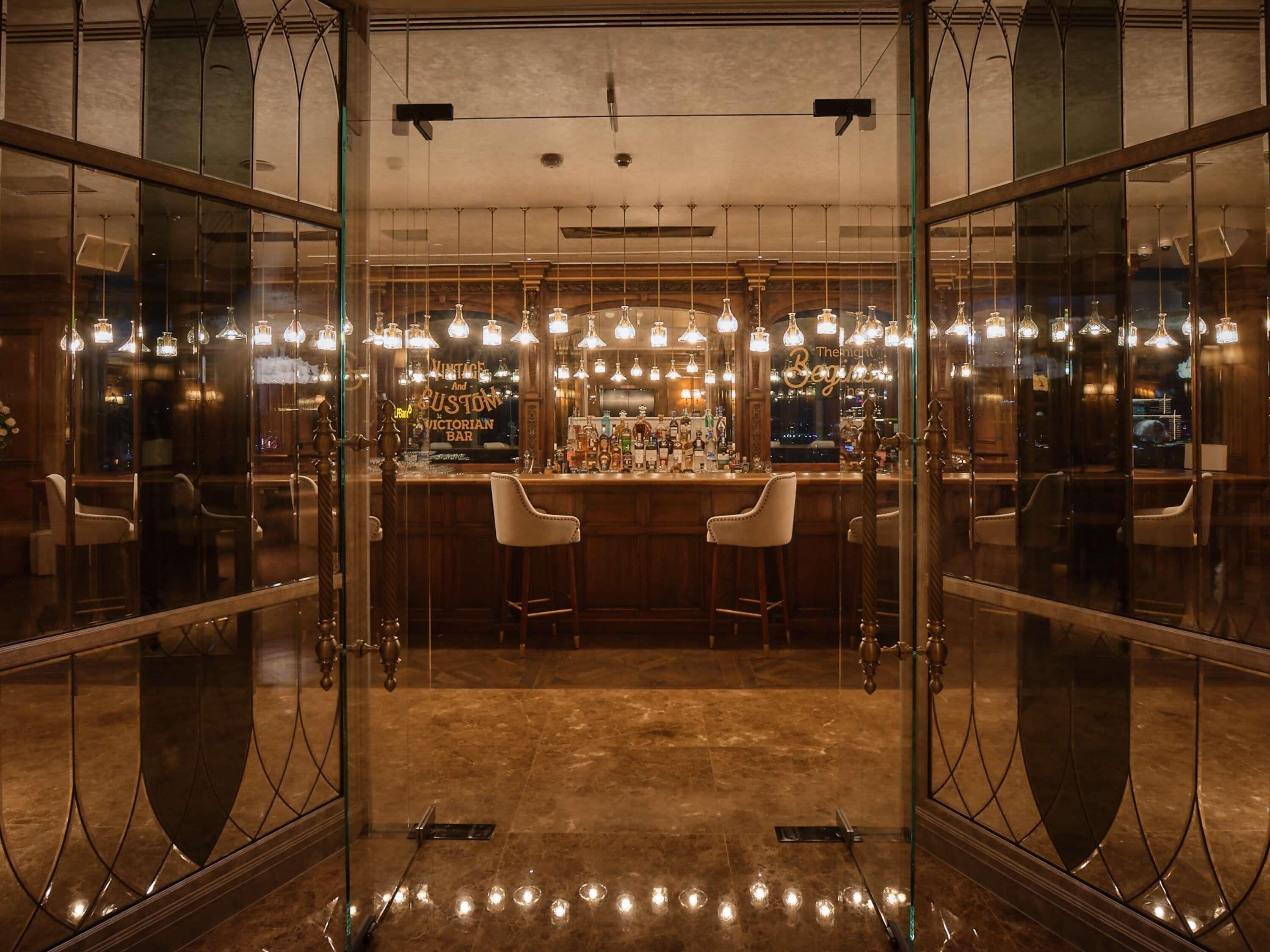Rooftop bar, pool views, open daily
