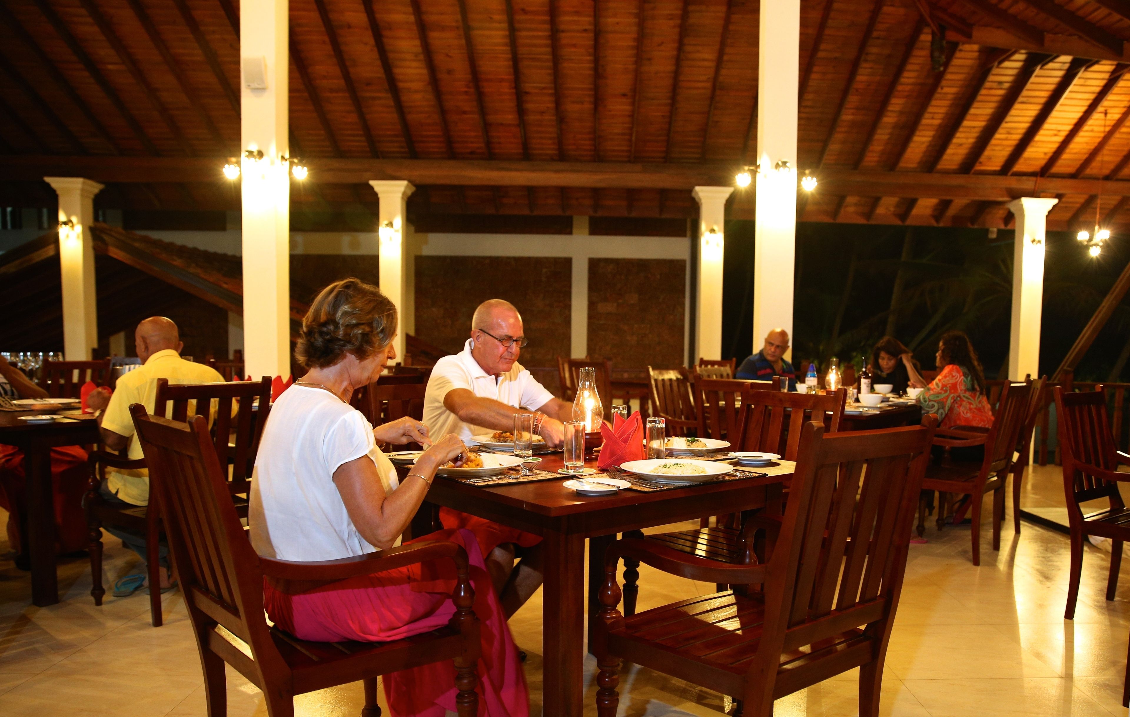 breakfast, lunch, dinner served; international cuisine, beach views