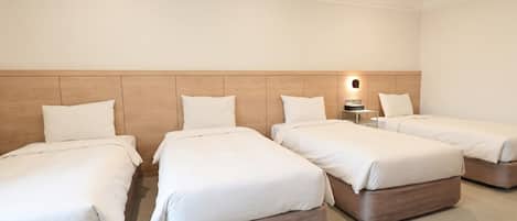 Deluxe Quadruple Room, Multiple Beds, Pets not allowed, City View