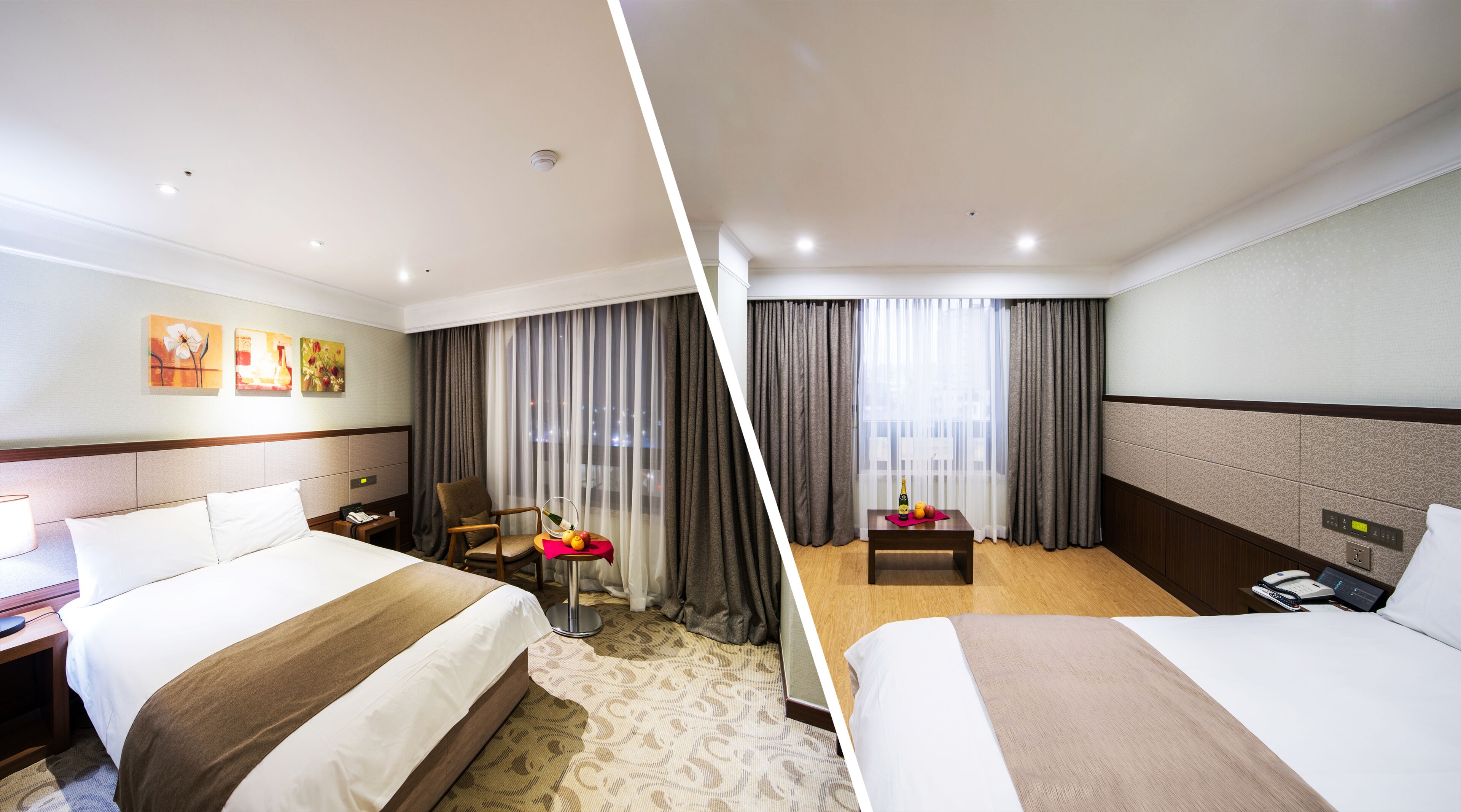 standard double room | 1 bedroom, down duvets, in-room safe, desk