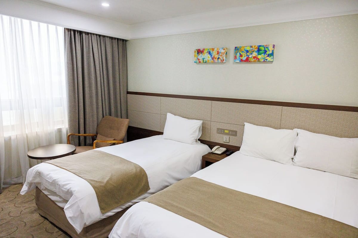 Deluxe Twin Room | 1 bedroom, down comforters, in-room safe, desk