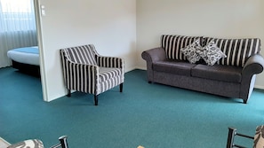 Standard Apartment, 1 Bedroom, Ground Floor | Living area
