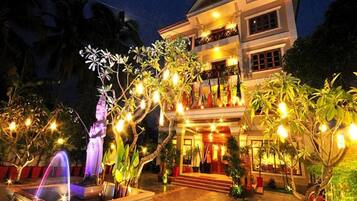 Fachada da propriedade