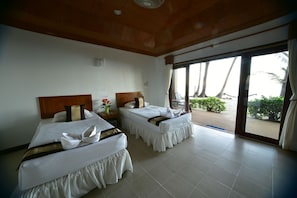 Desk, blackout curtains, free WiFi, bed sheets - Haad Khuad Resort (Ko Pha-ngan)