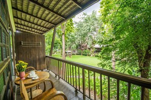 Habitación Deluxe con 1 cama doble o 2 individuales | Vistas al jardín