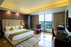 Premium bedding, minibar, in-room safe, desk