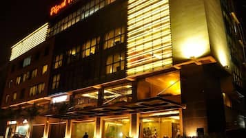 Front of property – evening/night