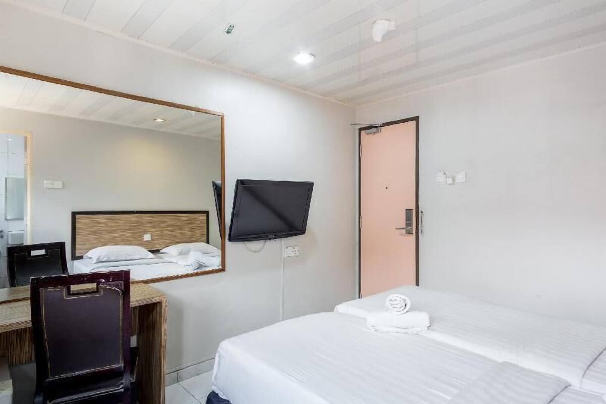 Desk, iron/ironing board, free WiFi