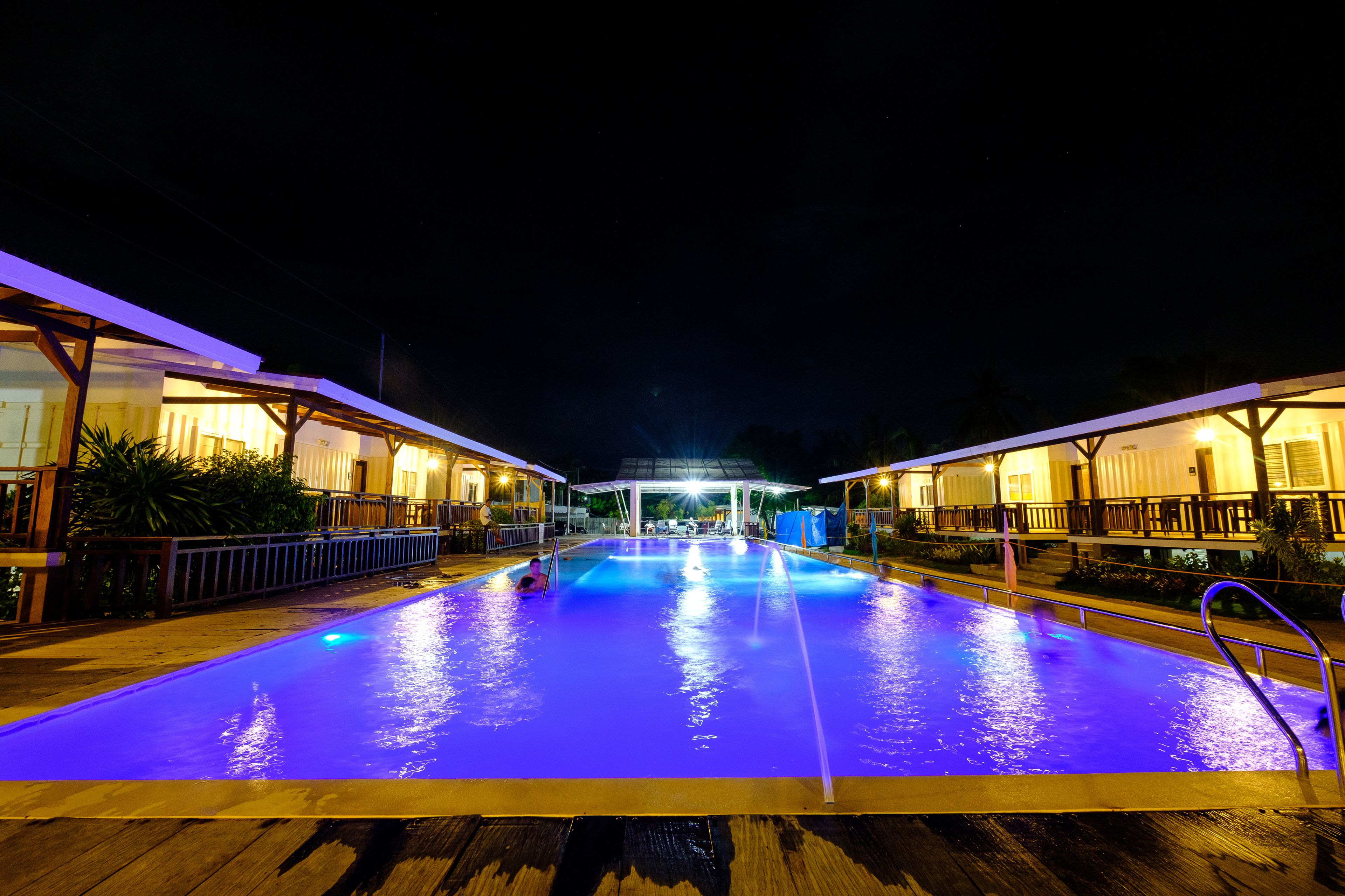 outdoor pool, open 6 am to 8 pm, pool loungers