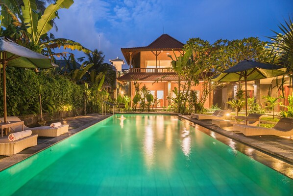 Premier Room, 1 Bedroom, Pool View | Outdoor pool | 2 outdoor pools, pool loungers - Ubad Retreat (Ubud)