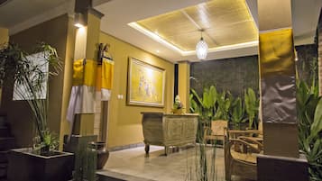 Sala de estar en el lobby