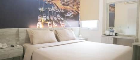 Superior Room | Premium bedding, desk, free WiFi, bed sheets
