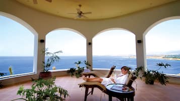 Body treatments, facials, manicures and pedicures