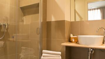 Design-Doppelzimmer, 1 Schlafzimmer | Badezimmer