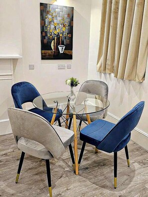 Superior Studio, Kitchen (sleeps 4) | Living area