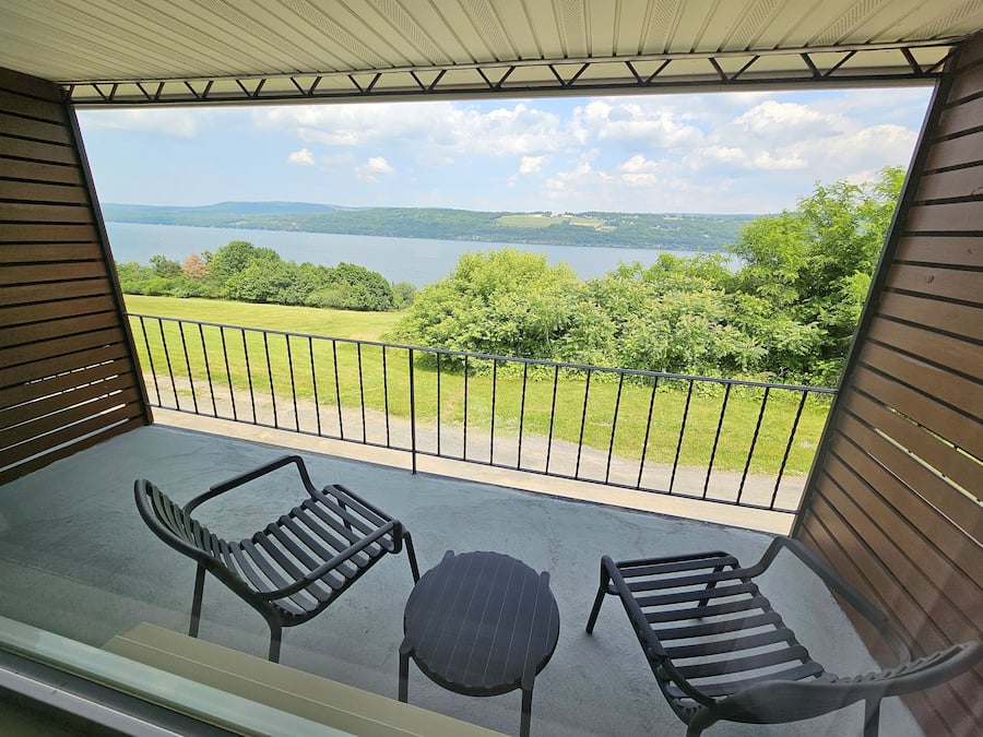 Deluxe Queen Room, Lake View | Balcony view