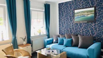 Comfort-Apartment, 1 Schlafzimmer, Küche (Cleaning Fees 40€) | Wohnbereich