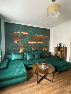 Family Apartment | Living area - Pension & Ferienwohnungen Schneidereit (Sassnitz)