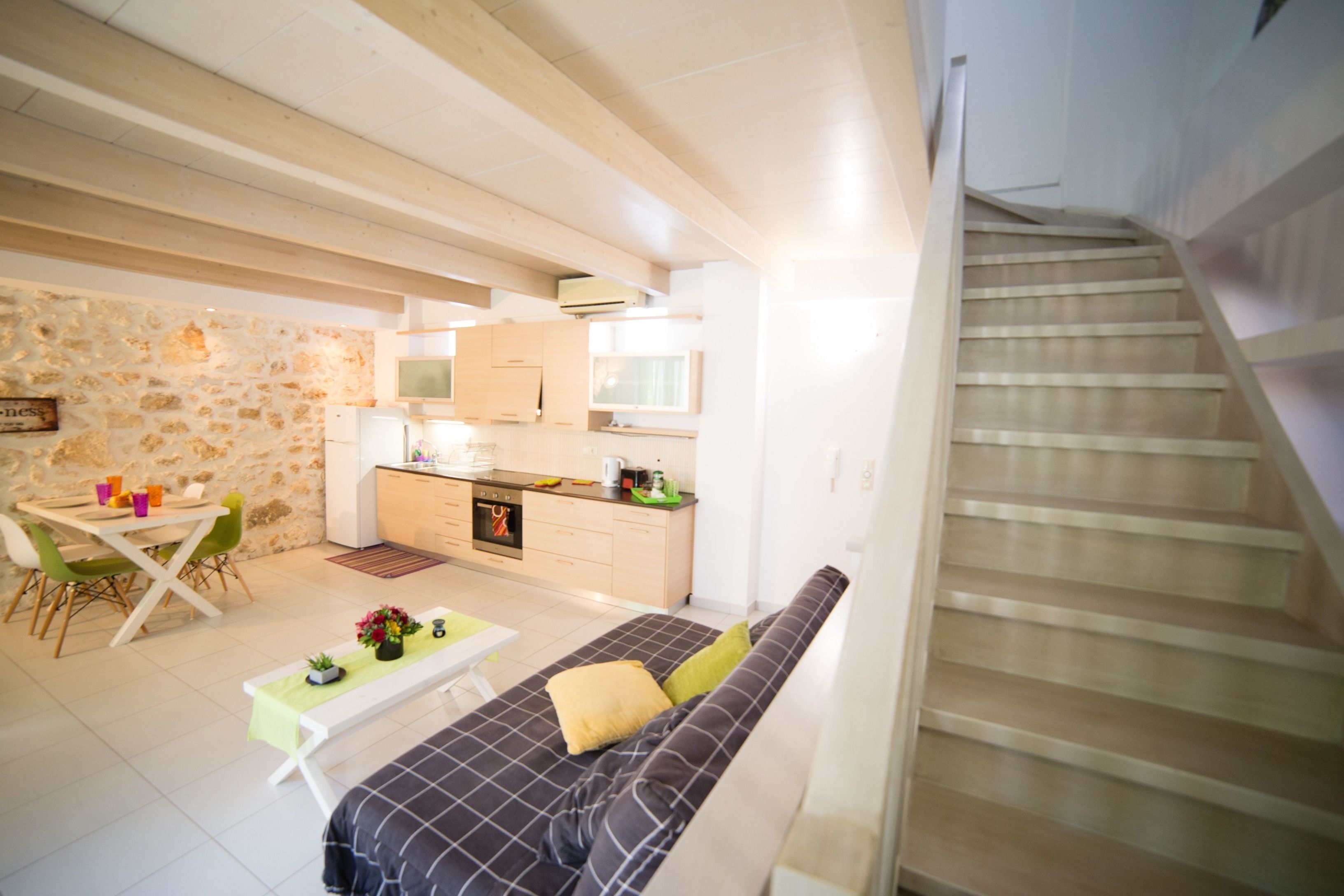Dúplex superior, balcón (Maisonette) | Escritorio, sistema de insonorización, tabla de planchar con plancha