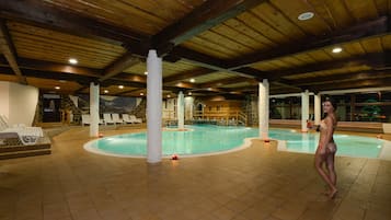Indoor pool, outdoor pool