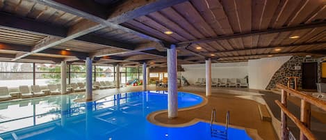 Indoor pool, outdoor pool