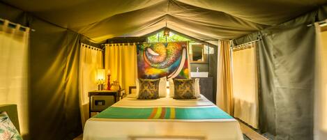 1 bedroom, premium bedding, memory-foam beds, individually decorated