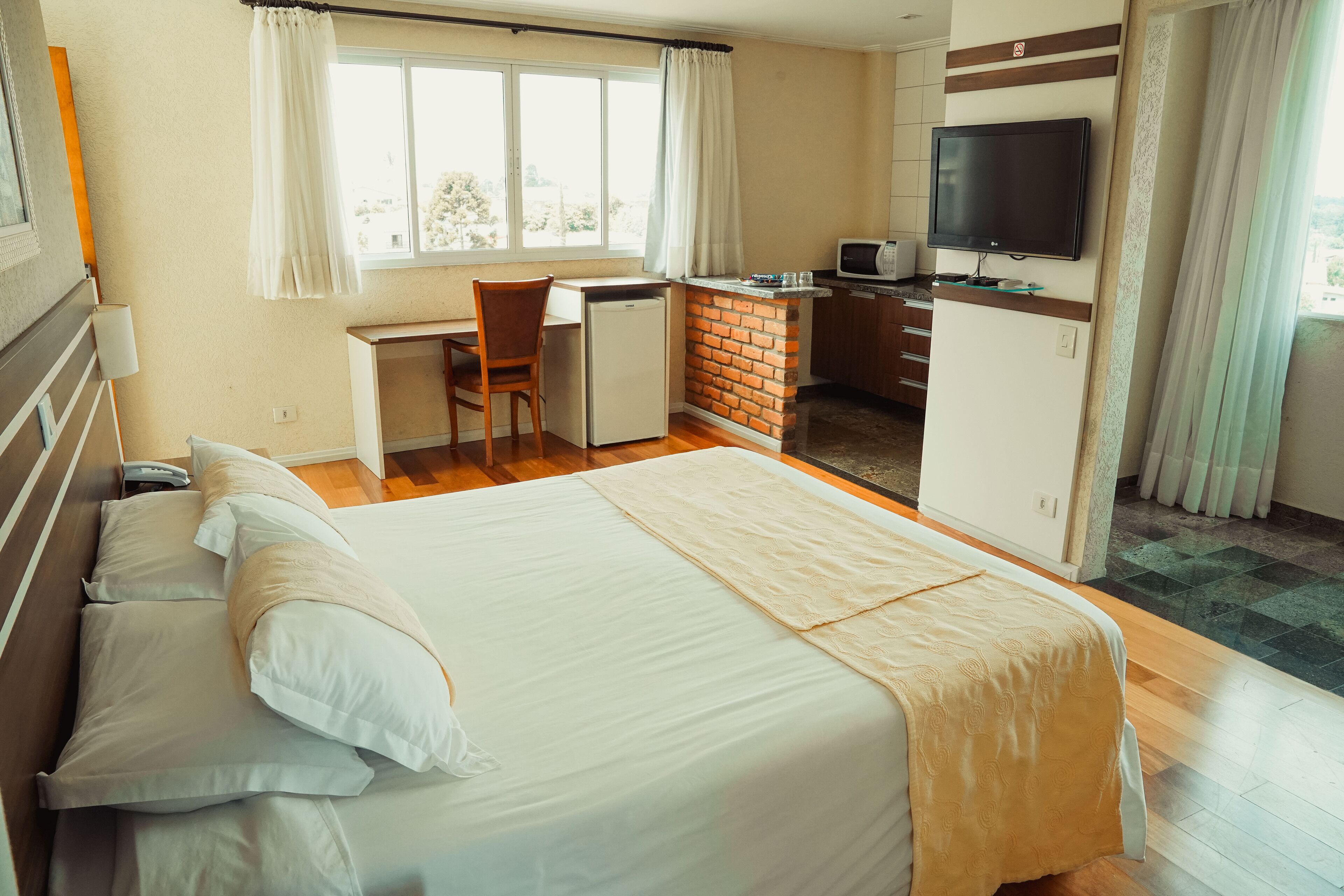 premium double room, 1 queen bed | 1 bedroom, minibar, blackout curtains, free wifi