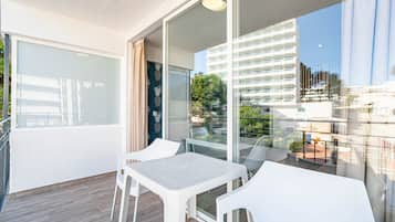 Apartamento superior | Terraço/pátio