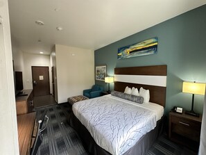 Standardzimmer, 1 King-Bett, Nichtraucher, Kühlschrank und Mikrowelle