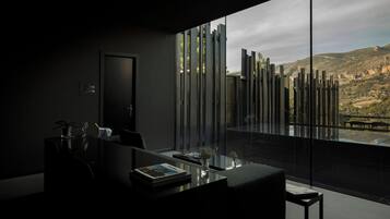 Villa Premium, alberca privada | Ropa de cama de alta calidad, minibar, wifi gratis y ropa de cama