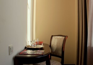 Deluxe Double Room, City View | In-room safe, blackout drapes, free WiFi, bed sheets