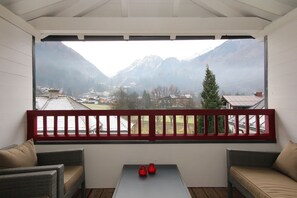 Comfort Apartment, 2 Bedrooms (Excl. 163 EUR cleaning fee) | View from room - Kitz Residenz by Alpin Rentals - incl Summercard (Kaprun)