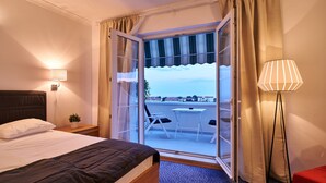Chambre Triple Supérieure, balcon, vue mer
