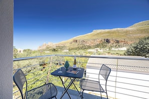 Landuitzicht vanuit accommodatie